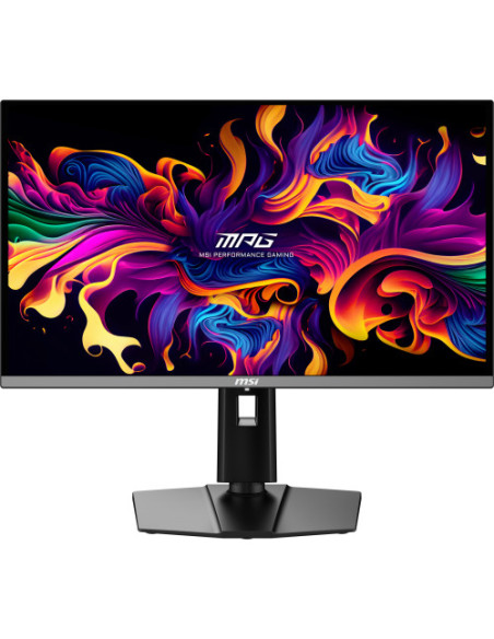 MSI MONITOR MPG 272URX QD-OLED. 26.5" QD-OLED PLANO. 3840X2160. 240HZ. NEGRO