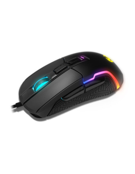 KROM RATON GAMING KICK. OPTICO 800-6200 DPI. RGB RAINBOW. USB 1.5M