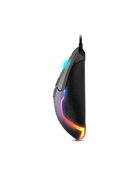KROM RATON GAMING KICK. OPTICO 800-6200 DPI. RGB RAINBOW. USB 1.5M