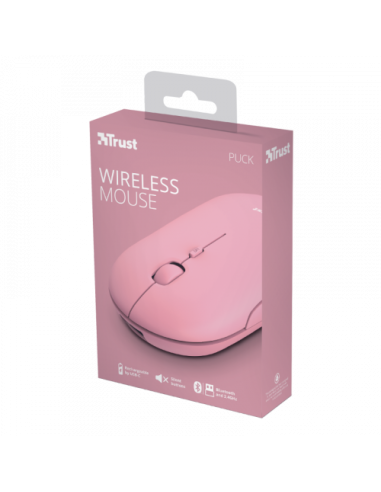 TRUST RATON PUCK INALAMBRICO RECARGABLE...