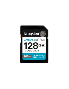 KINGSTON 128GB SDXC CANVAS GO PLUS GEN4 200MB/s C10 UHS-I...