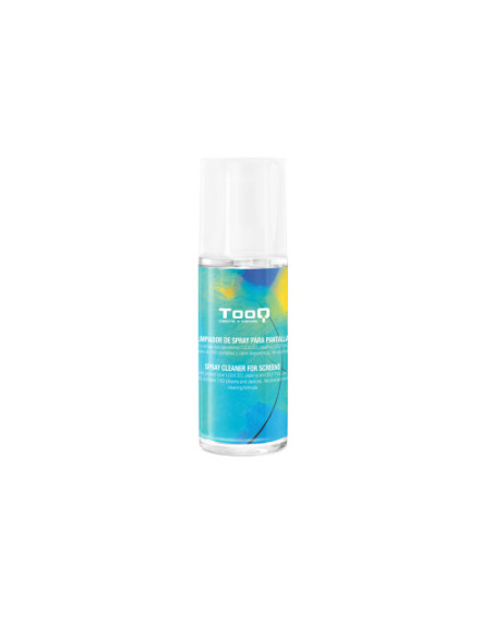 TOOQ KIT SPRAY LIMPIADOR PANTALLAS + PAÑO MICROFIBRA