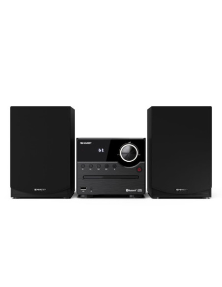 SHARP XL-B512(BK) MICRO SOUND SYSTEM CON FM, BT, CD-MP3, USB, 45W, BLACK