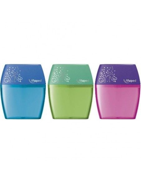 SACAPUNTAS DOBLE CON DEPÓSITO MAPED SHAKER