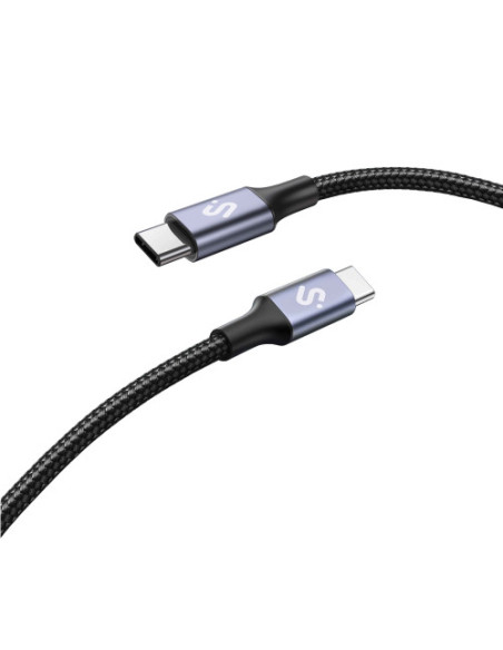 SUBBLIM CABLE PLUS 100W C-C 1M WHITE