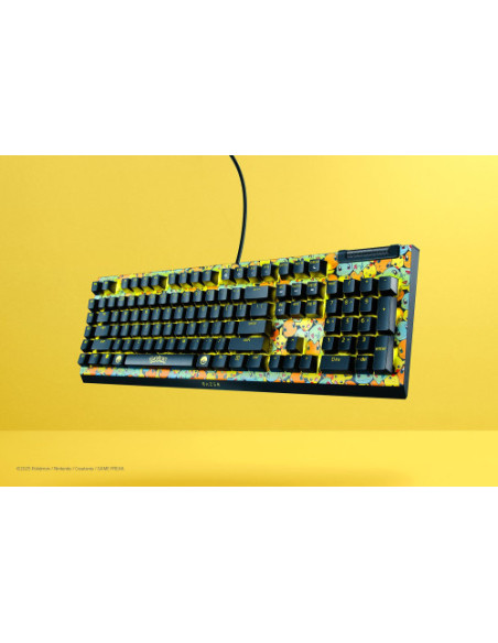 TECLADO RAZER BLACKWIDOW V4 X GREEN SWITCH POKEMON KANTO STARTERS (US LAYOUT) (RZ03-04704200-R3M1)