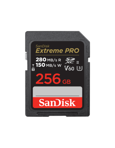SanDisk Extreme PRO 256GB V60 UHS-II SD cards,...