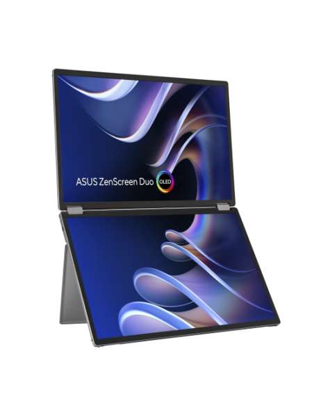 ASUS MONITOR  14" MQ149CD,ZEN SCREEN DUO OLED,360° DUAL 14-INCH, 16:10,1920x1200 FHD, OLED PANELS , DISPLAYHDR  400 TRUE BLACK, 