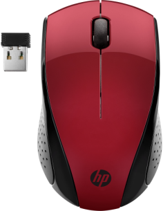RATON HP 220 ROJO INALAMBRICO