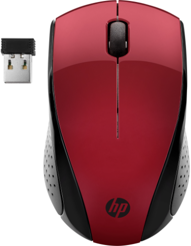 RATON HP 220 ROJO INALAMBRICO