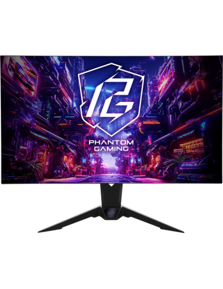 MONITOR ASROCK PGO32UFS,32",UHD (3840X2160),240HZ,1500:1,0.03MS,2HDMI+2DP+4USB3.2+TYPE C,WIFI,ALTAVOCES,PLANO