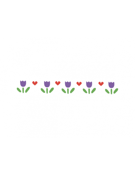 PLANTILLAS STENCIL ACRILEX ALARGADAS 16X3CM