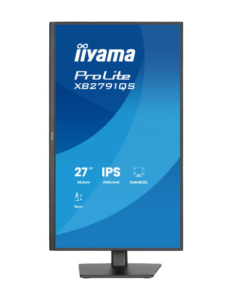 MONITOR IIYAMA 27" IPS, 4-SIDE SLIM BEZEL  2560X1440 75HZ