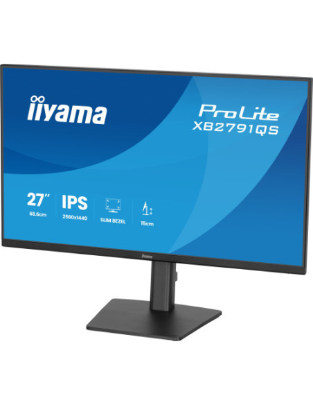 MONITOR IIYAMA 27" IPS, 4-SIDE SLIM BEZEL  2560X1440 75HZ