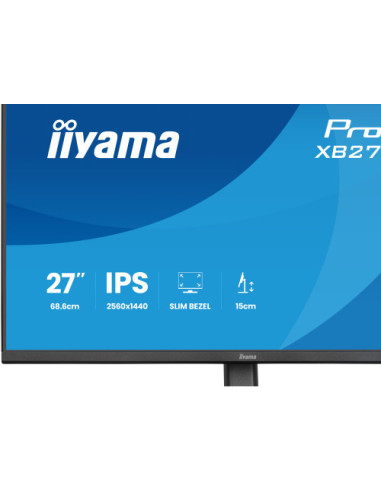 MONITOR IIYAMA 27" IPS, 4-SIDE SLIM BEZEL...