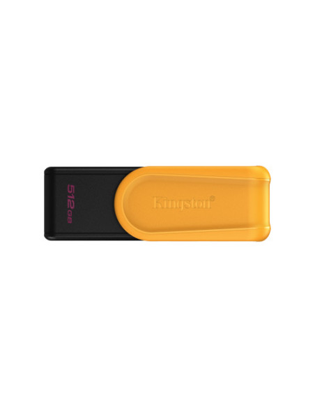 KINGSTON 512GB Portable USB 3.2 Gen 1 DataTraveler Exodia S (Black/Yellow)