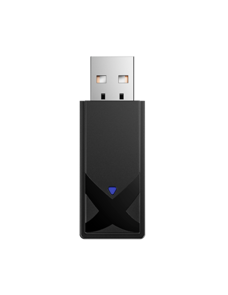 DRAGONSHOCK - AURORA PLUS - MANDO INALÁMBRICO NEGRO CON ADAPTADOR MÓVIL PARA PC, ANDROID E IOS