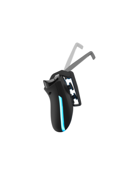 DRAGONSHOCK - AURORA PLUS - MANDO INALÁMBRICO NEGRO CON ADAPTADOR MÓVIL PARA PC, ANDROID E IOS