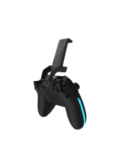 DRAGONSHOCK - AURORA PLUS - MANDO INALÁMBRICO NEGRO CON ADAPTADOR MÓVIL PARA PC, ANDROID E IOS