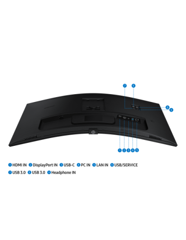 SAMSUNG MONITOR IT - LS34C652UAUXEN