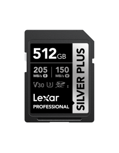 LEXAR 512GB PROFESSIONAL SILVELEXAR 512GB PROFESSIONAL SILVE