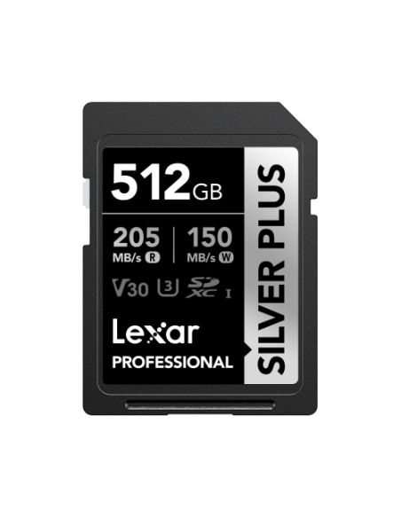 LEXAR 512GB PROFESSIONAL SILVELEXAR 512GB PROFESSIONAL SILVE