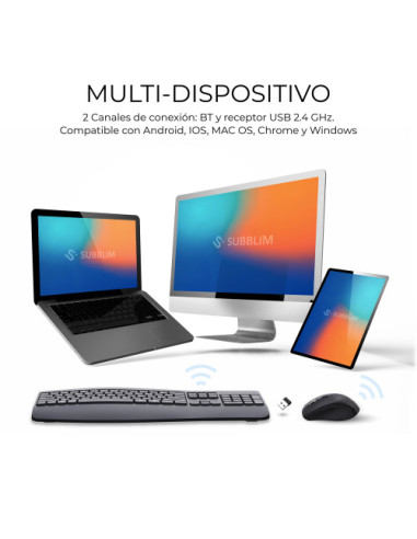 COMBO DUAL OFFICE PROWAVE BLACK SUBBLIM