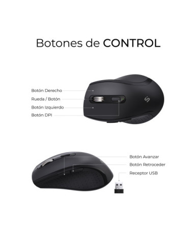 COMBO DUAL OFFICE PROWAVE BLACK SUBBLIM