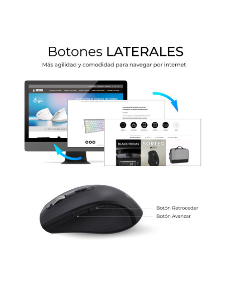 COMBO DUAL OFFICE PROWAVE BLACK SUBBLIM