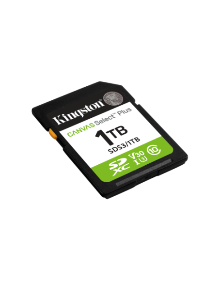 KINGSTON 1TB SDXC CANVAS SELECT PLUS GEN3 150MB/S C10 UHS-I U3 V30