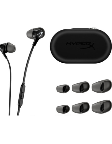 HP HYPERX CLOUD EARBUDS II BLACK GAMING EARBUDS WITH MIC  - 70N24AA