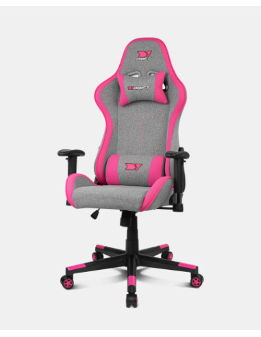 DRIFT SILLA GAMING DR90 PRO GRIS / ROSA