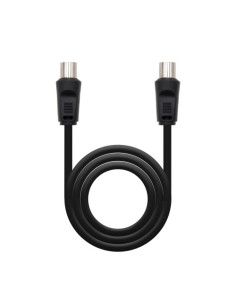 NANOCABLE CABLE ANTENA TV 75 OHM, M-H, 1.8 M (10.26.0202)