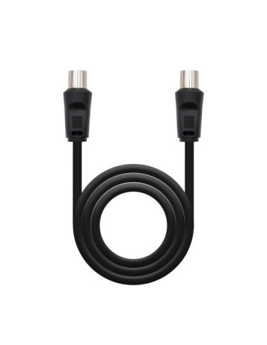 NANOCABLE CABLE ANTENA TV 75 OHM, M-H, 1.8 M...