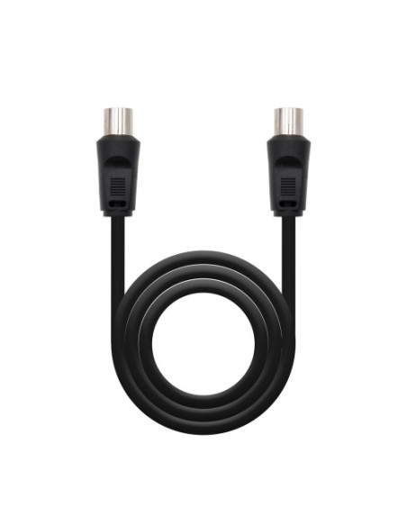 NANOCABLE CABLE ANTENA TV 75 OHM, M-H, 1.8 M (10.26.0202)