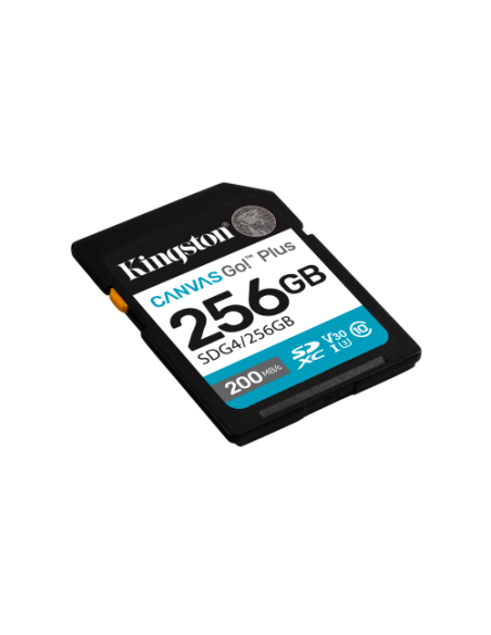 KINGSTON 256GB SDXC CANVAS GO PLUS GEN4 200MB/s C10 UHS-I U3 V30