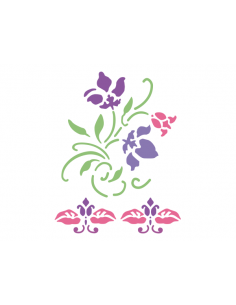 PLANTILLAS STENCIL ACRILEX ANCHAS 21X15CM 2