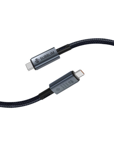 SUBBLIM CABLE HIGH 240W C-C USB4.0 8K 1,5M