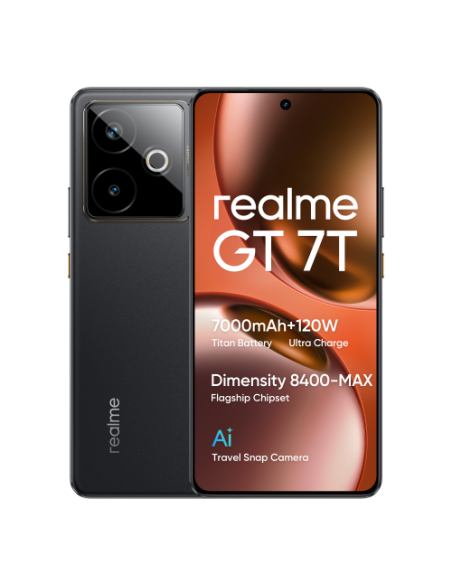 REALME GT 7T 256GB 12GB ICESENSE BLACK INT+NFC RMX5085 EU