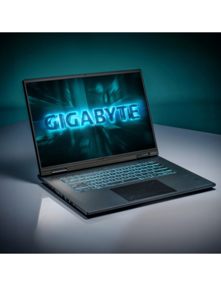 GIGABYTE PORTATIL GAMING A16 CWHI3ES864SH,I7-13620H,32GB DDR5,SSD 1TB,16" WUXGA 165HZ,RTX5070/8GB,W11 HOME (NEGRO)