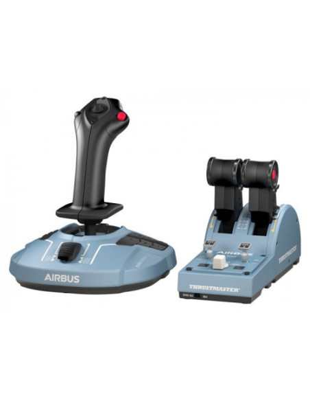 THRUSTMASTER CUADRANTE DE ACELERACION + PALANCA DE CONTROL LATERAL TCA OFFICER PACK AIRBUS EDITION - PC