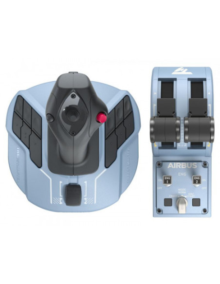 THRUSTMASTER CUADRANTE DE ACELERACION + PALANCA DE CONTROL LATERAL TCA OFFICER PACK AIRBUS EDITION - PC