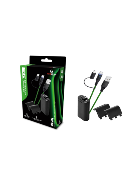EGO GEAR - SCH10 PLAY AND CHARGE KIT  2 X 1800 MAH (XBOX SERIES , XBOX ONE)