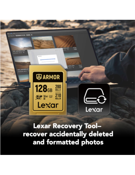 LEXAR 128GB PROFESSIONAL ARMORLEXAR 128GB PROFESSIONAL ARMOR