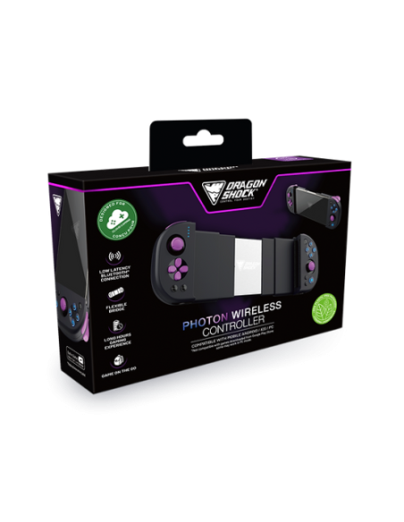 DRAGONSHOCK - PHOTON BLUETOOTH WIRELESS CONTROLLER BLACK FOR MOBILE
