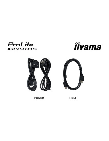 MONITOR IIYAMA 23,8" IPS, 4-SIDE SLIM BEZEL...