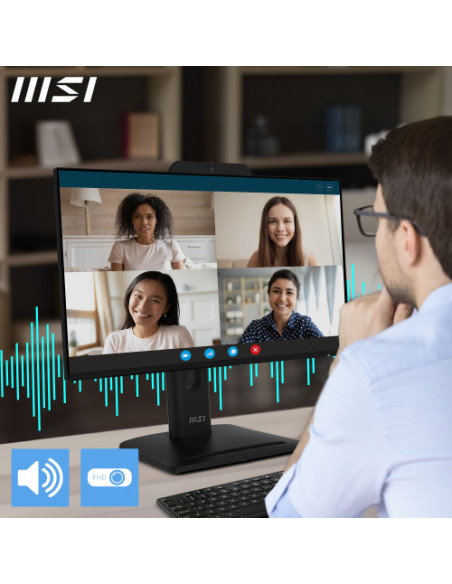 MSI MONITOR PRO MP242PMG. 23.8" IPS FLAT. 1920X1080. 120HZ. NEGRO