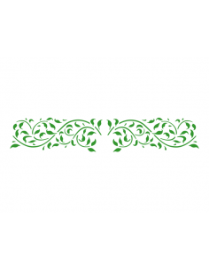 PLANTILLAS STENCIL ACRILEX ALARGADAS 30X8CM 2