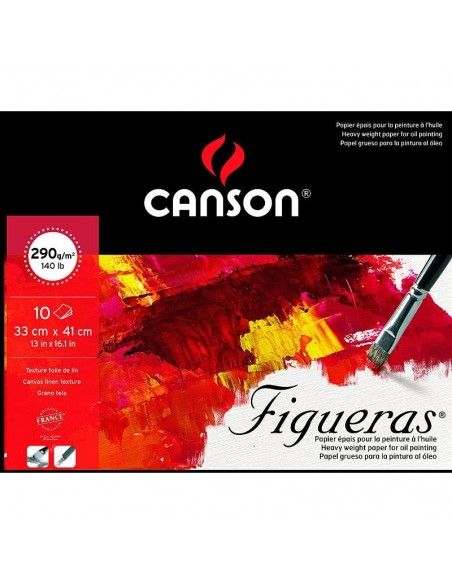 BLOCK FIGUERAS OLEO CANSON 290GR 10H
