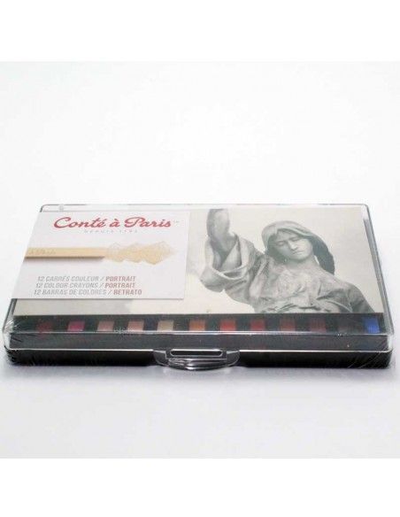 CAJA 12 CARRES SURTIDOS RETRATO CONTE 50129